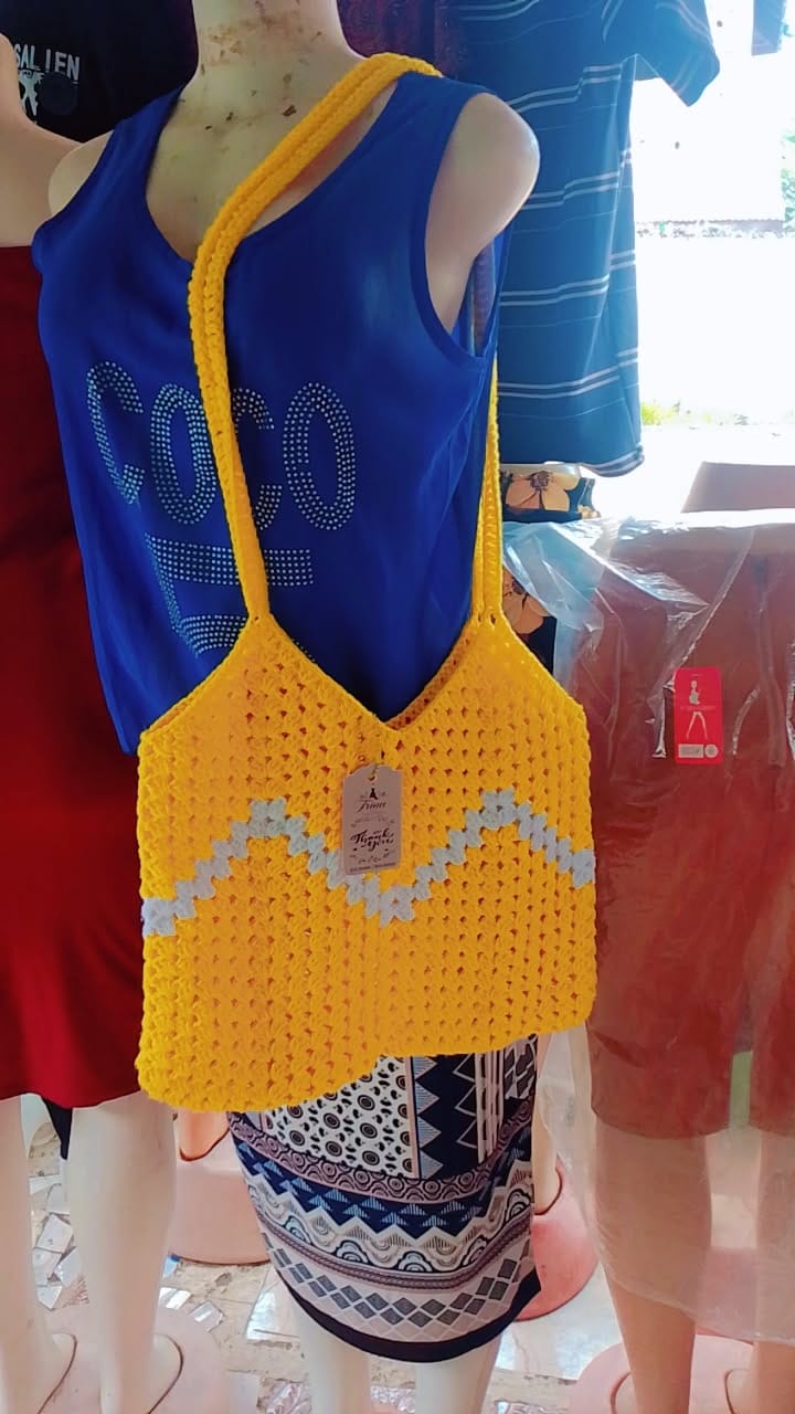 Crochet tote bags